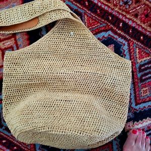 Luxe Helen Kaminski Raffia Sling Bag